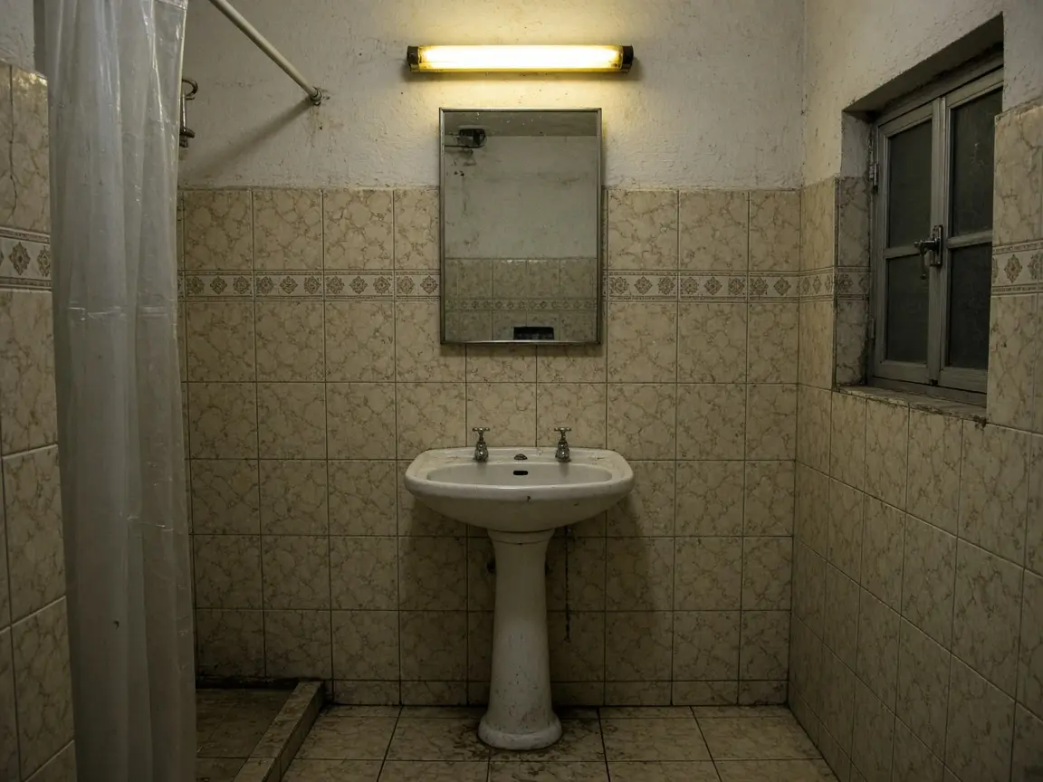 Banheiro antes da reforma